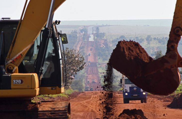 Obras na MS 338 em Camapua Foto Bruno Rezende 07 730x480