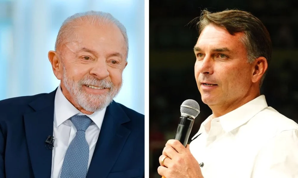 Lula e Flavio Bolsonaro 1000x598